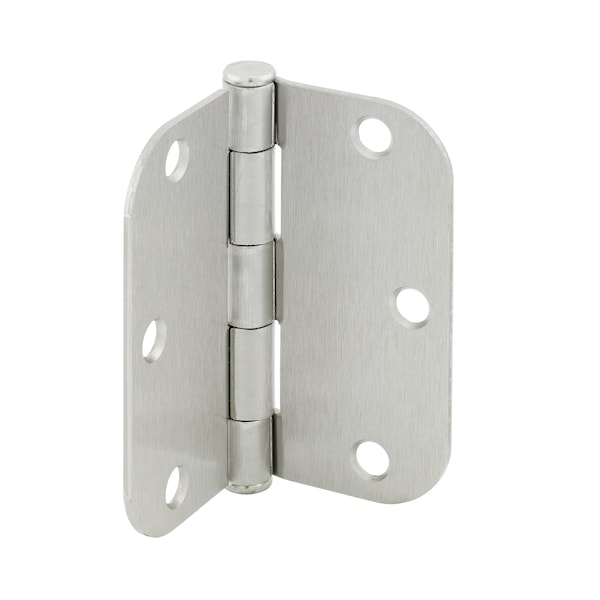Prime-Line Door Hinge Residential Smooth Pivot, 3-1/2 in. with 5/8 in. Corners, Satin Nickel 12 Pack U 11508512 - main